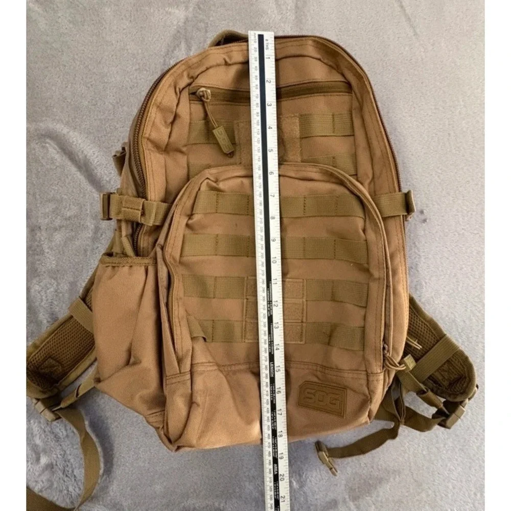 SOG Ninja Tactical Daypack Backpack 24.2L Desert Clay MOLLE YPB001SOG-DCLY